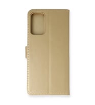 Samsung Galaxy Note 20 Kılıf Trend S Plus Kapaklı Kılıf - Gold