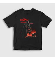 Presmono Unisex Çocuk Siyah The Crow Eric Draven Rain T-Shirt 440411tt