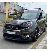 Fiat Doblo D4 2015-2021 Uyumlu Astra H lip Esnek Ön Lip 2 Parça Tampon Altı Dil Karlık Ön Ek