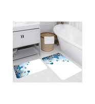 Eliana Home Baskılı 2'li Banyo Paspas Takımı RVG5250