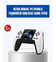 520 Oyunlu Taşınabilir Retro Oyun Konsolu  P5 GamePad