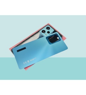 Tkgz - Xiaomi Redmi NOTE 12 PRO - 5G - FULL KASA Arka Kapak Batarya Kapağı - MAVİ