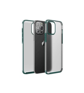 Apple iPhone 13 Pro Max Uyumlu Kılıf Zore Volks Kapak (Koyu Yeşil)