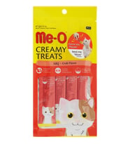 Meo Kremalı Yengeçli Kedi Sıvı Ödül Maması 4x15 gr