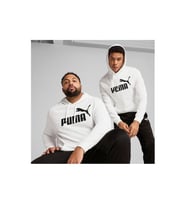 Puma Ess No. 1 Logoc Beyaz Erkek Sweatshirt 682572-02