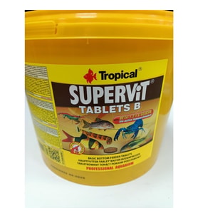 Tropical Supervit Tablets B 50 gr(Açık) 250 Tablet Kilitli Poşette Gönderilir Skt: 10/2028