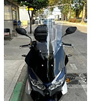 MOTOCAM RKS Blade 250 Ön Cam 2023-2026 Model 65cm Şeffaf Renkli 4mm ORTA BOYLU