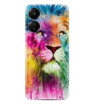 Xiaomi Redmi 13c Kılıf Desenli Silikon Colorfull Leon 2 1388