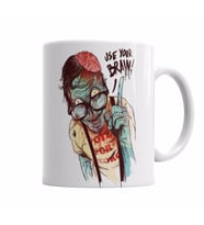 Zumbi Modelo Kupa Bardak Porselen