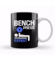 Bench Press Expert Kupa Bardak Porselen