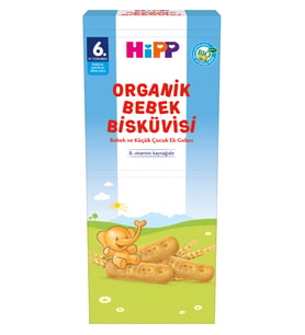 Organik Bebek Bisküvisi 180 Gr