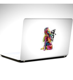 Buda Laptop Sticker 19 inch (40,5X27CM)