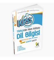 KPSS Türkçenin Kara Kutusu DİL BİLGİSİ Konu Özetli Dijital Çözümlü Çıkmış Soru B (Beyaz)