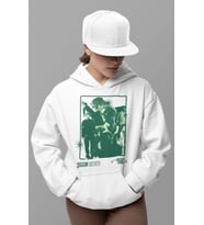 Tasarım Justin Bieber Baskılı Unisex Oversize Şarkıcı Hoodie