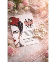 ANNE  10 Adet İnci Anahtarlık -  Kuşe Kartlı Anneler Günü Hediyesi - Jelatinli