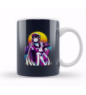 Akame Ga Kill Esdeath Kupa Bardak Porselen