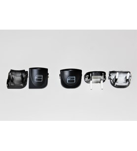 Mercedes C Serisi W203 S203 CLK A C W209 Sürücü + Yolcu Cam Açma Düğmesi Kapağı 5li Set