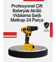 Ergonomik Tasarımlı 12v Matkap  2 Vitesli, Led Aydınlatmalı Ve Dayanıklı