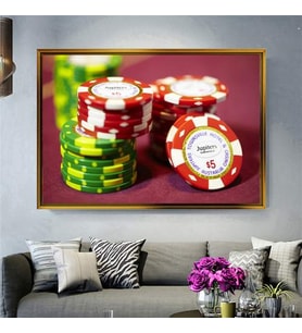 Altın Çerçeveli dekoratif tablo a604 (Gold)