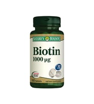 Nature's Bounty Biotin 1000 mcg 100 Tablet