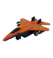 Çek Bırak Metal Mini Savaş Uçağı 10 cm - Kırmızı