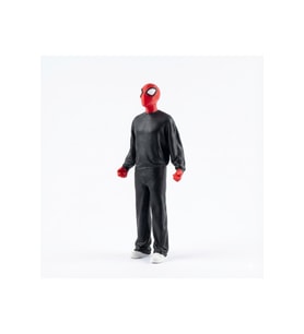 Süper Kahraman Elbiseli Figür 3D Baskı Spider Man Dekoratif Biblo Koleksiyonluk