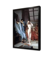 Yunan Hamamı Çerçeveli Cam Tablo