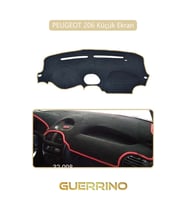 PEUGEOT 206 Küçük EkranTORPİDO KORUMA HALISI BEJ KENAR