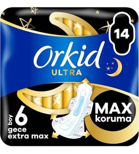 Hijyenik Ped Gece Ekstra Max (Boy 6) 14 Adet Ped