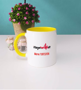 Fizyoterapist Kupa Bardak Sarı