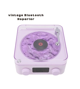 Retro Bluetooth Hoparlör MOR