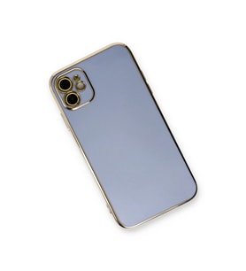 İphone 11 Kılıf Volet Silikon - Mavi
