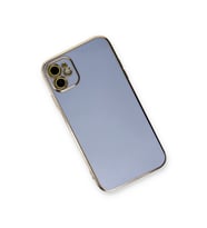 İphone 11 Kılıf Volet Silikon - Mavi