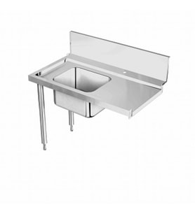 Electrolux Professional Konveyörlü Tip Bulaşık Makineleri İçin Evyeli Ön Yıkama Tezgahı, Soldan>sağa, 1200 Mm BHRPTB11L