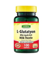 Vitapol L Glutatyon Alfa Lipolic Asit Miltistle Tablet 650 mg 100 Tablet