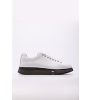 Hakiki Deri  Erkek Casual Ayakkabı 154MA24-1001 (Beyaz)