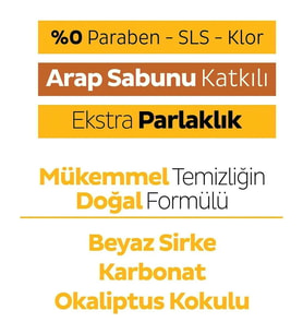 Mey İthalat® Premium Yüzey Temizlik Havlusu 100 Adet Arap Sabunlu
