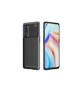 Oppo Reno 4 Pro 5G Uyumlu Kılıf Zore Negro Silikon Kapak (Siyah)
