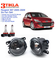 Peugeot 307 2008 Sis Farı Set  Oem:  8200074008