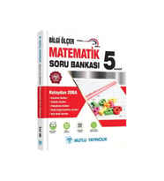 Mutlu Yayınları 5. Sınıf Matematik Bilgi Ölçer Soru Bankası