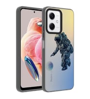 Xiaomi Redmi Note 12 4G Kılıf Desenli Zore Dragon Sert Kılıf Astronot
