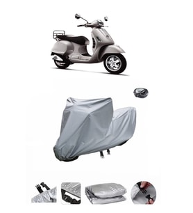Vespa GTS 250 ABS  Su Geçirmez Motosiklet Brandası ARKA ÇANTA UYUMLU