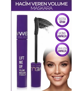 Lift Me Up Volume Mascara - Ekstra Siyah Hacim Veren, Uzunluk ve Kıvrım Sağlayan Özel Seri Maskara