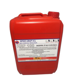 KRP 100 Endüstriyel Tip Yağ, Kir ve Leke Sökücü Uçucu Solvent - 5 Kg