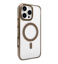 Joko Apple İphone 16 Pro Gleam Pc Sert Magsafe Kılıf - Kahverengi
