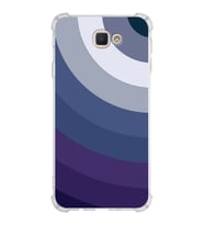 Samsung Galaxy J7 Prime  Köşe Korumalı Antişok Kapak Renk Cümbüşü Tasarımlı  Silikon Kılıf (Şeffaf)