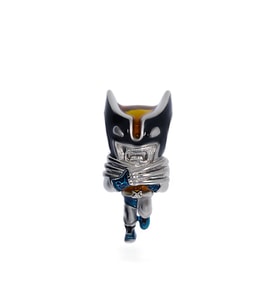 Kadın Wolverine Karakteri Model Gümüş Charm