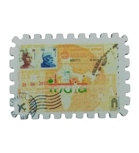 Hindistan Temalı Pul Magnet