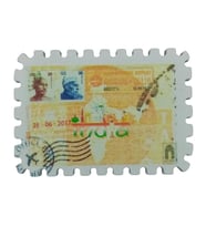 Hindistan Temalı Pul Magnet (Karışık)