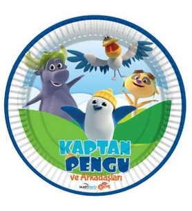 TABAK KAPTAN PENGU 23 CM PK:8-